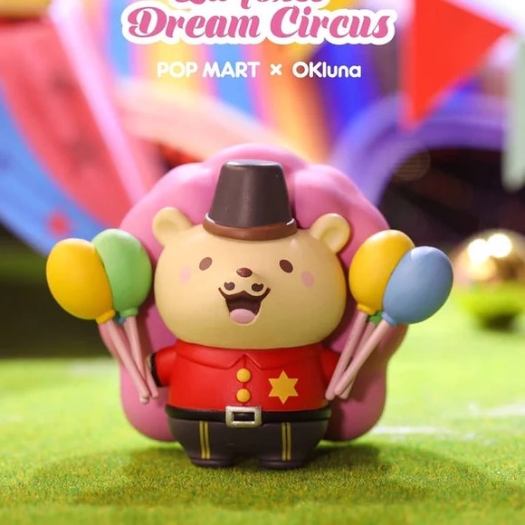POPMART x OKluna Lil' Foxes' Dream Circus Series (Dot Dot the Balloonman) - Picture 2 of 2